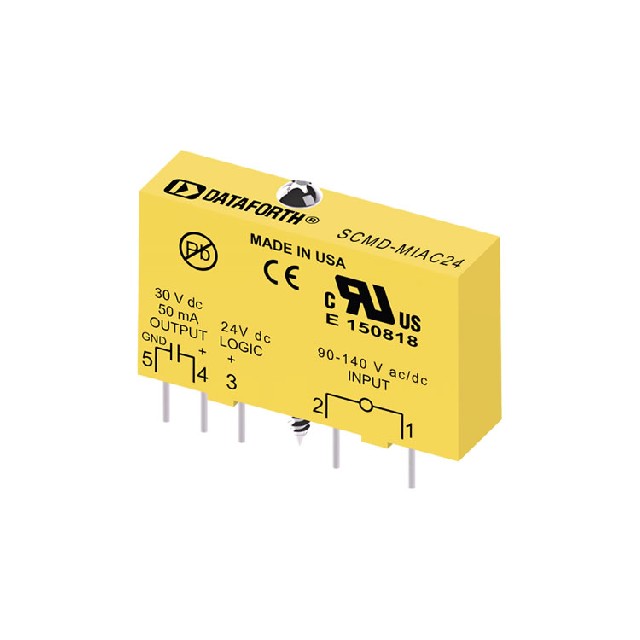 Dataforth SCMD-MIAC24 隔離微型數(shù)字輸入模塊