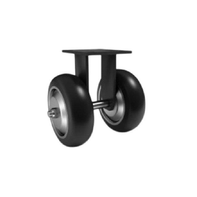 Darcor 31-2406R-PSE 滾珠軸承腳輪 橡膠輪