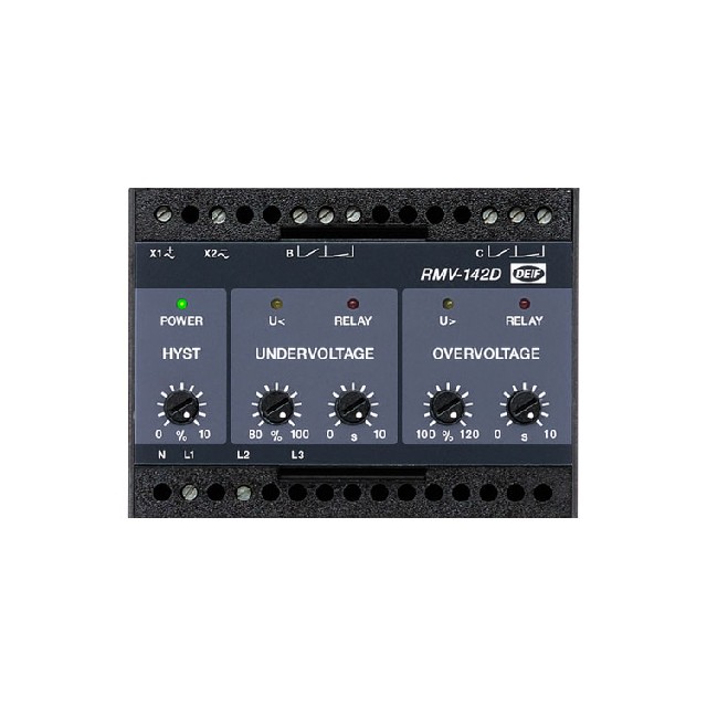 DEIF RMV-112D 過(guò)壓/欠壓繼電器 保護(hù)電壓繼電器